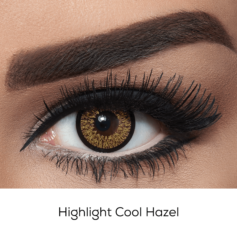 Highlight Cool Hazel - Punjab Optics - Power & Colour Lens - Bella Contact Lenses