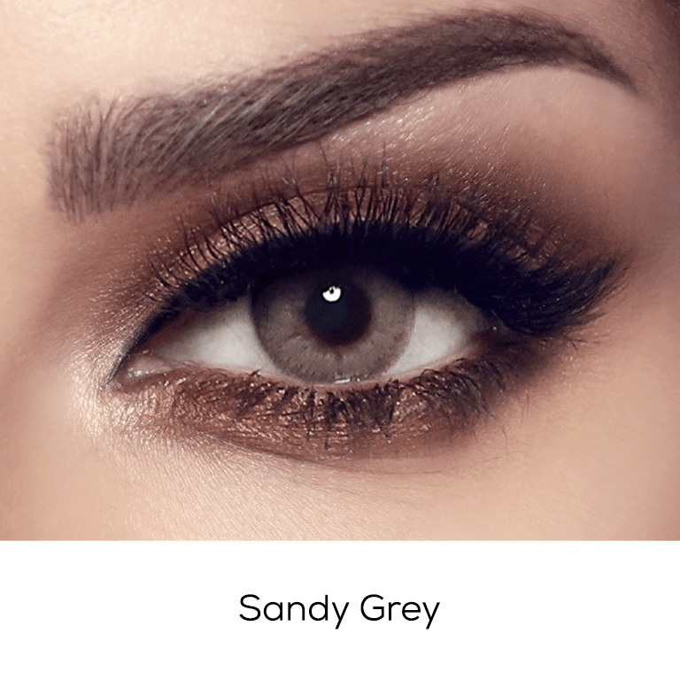 Elite Sandy Grey - Punjab Optics - Power & Colour Lens - Bella Contact Lenses